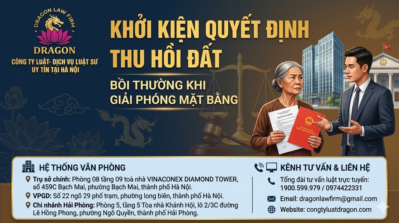 Khởi kiện quyết định thu hồi đất, bồi thường khi giải phóng mặt bằng